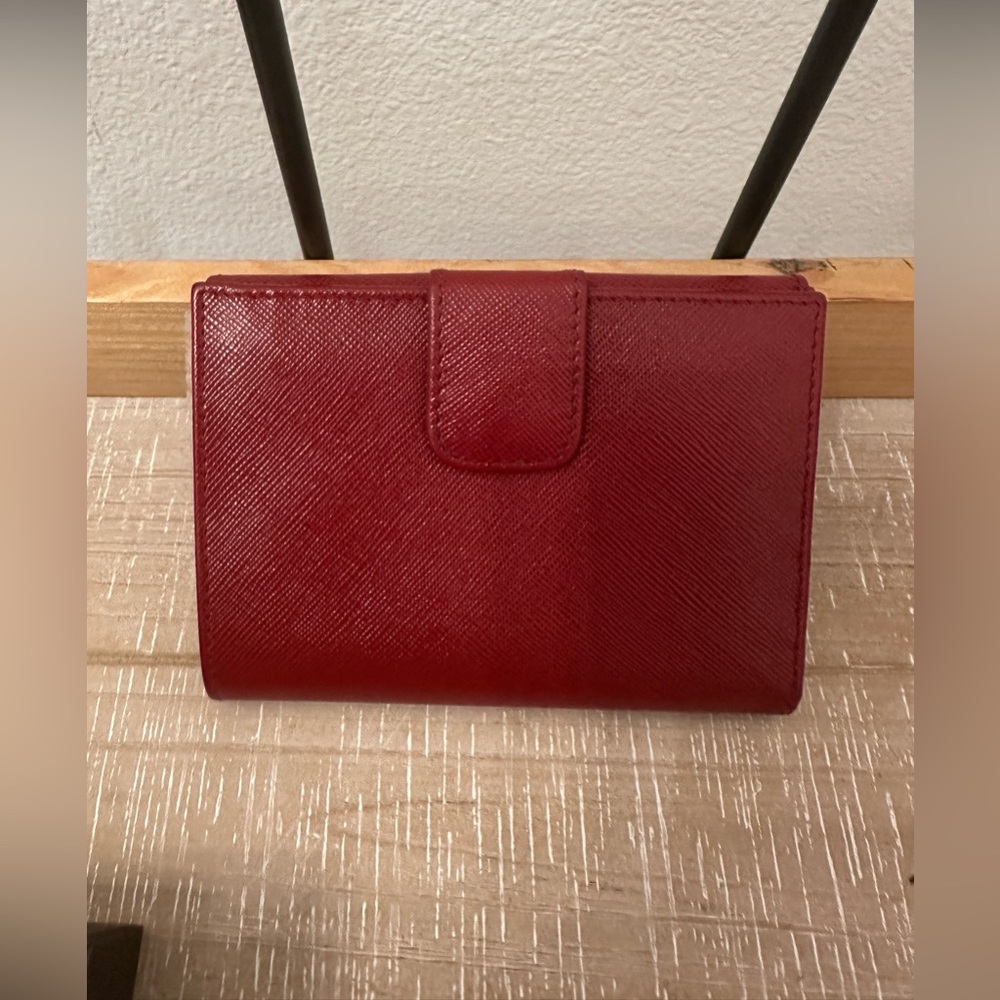 Authentic Prada Wallet (Red Color) - Picture 3 of 13